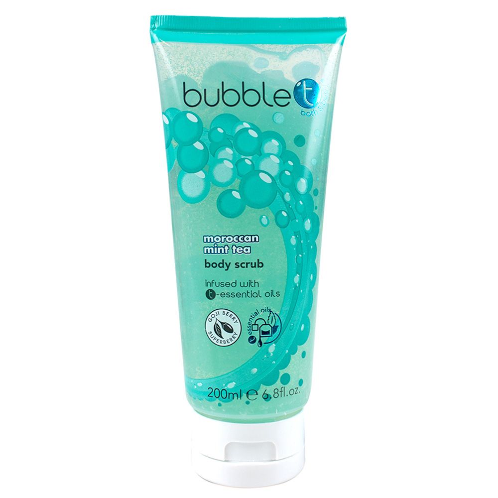 Bubble T - Body Scrub In Moroccan Mint Tea 200ml