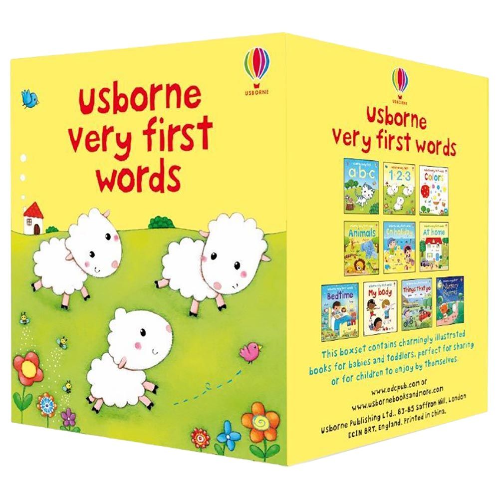 Usborne First Words Book - Set Of 10