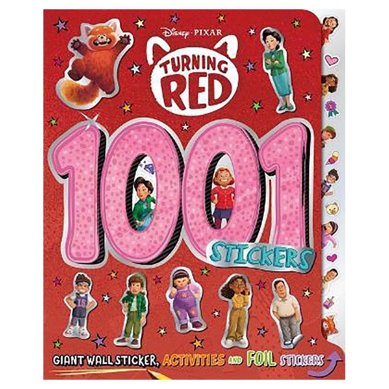 Disney Pixar Turning Red: 1001 Stickers Book