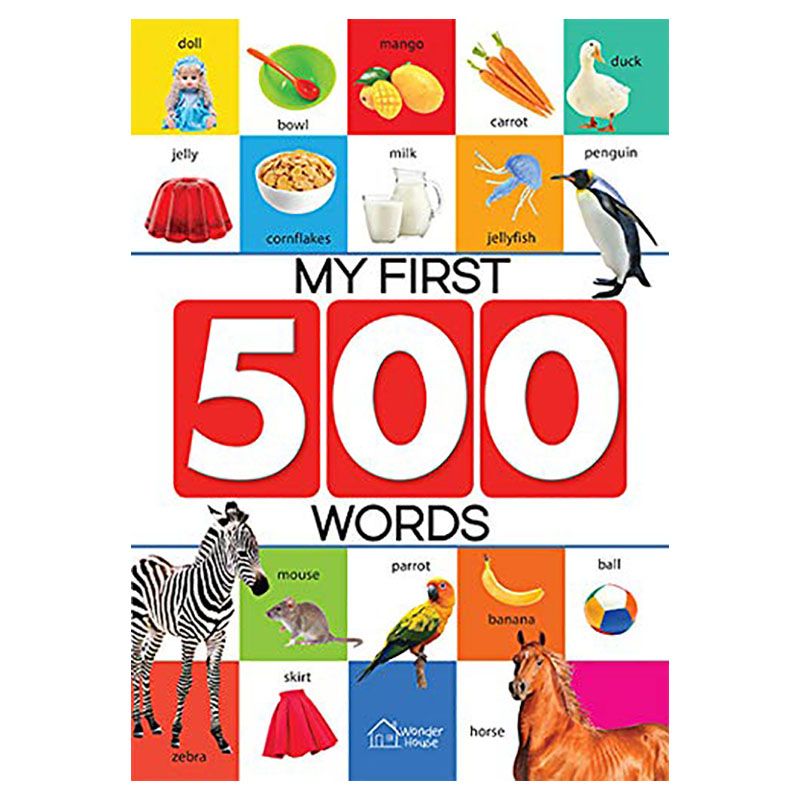 كتاب My First 500 Words To Learn Alphabet