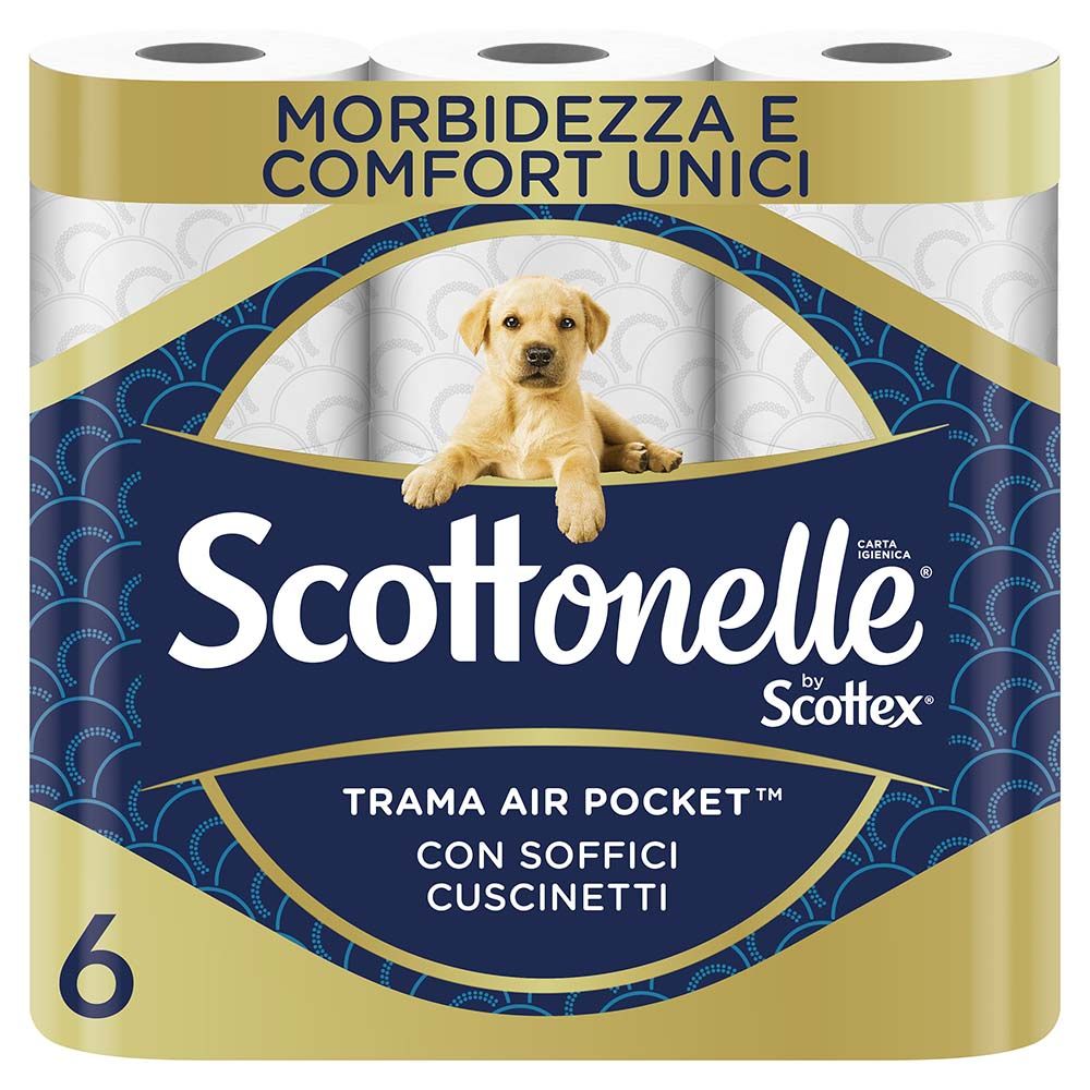 Scottonelle - Vichy 155 Toilet Tissues - 6 Rolls