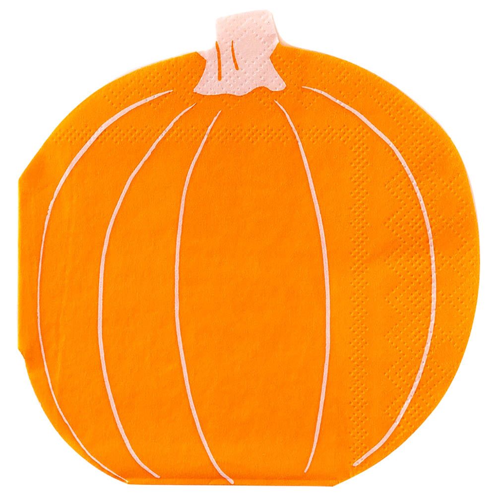 My Mind's Eye - Pumpkin Shaped Napkin 25pcs