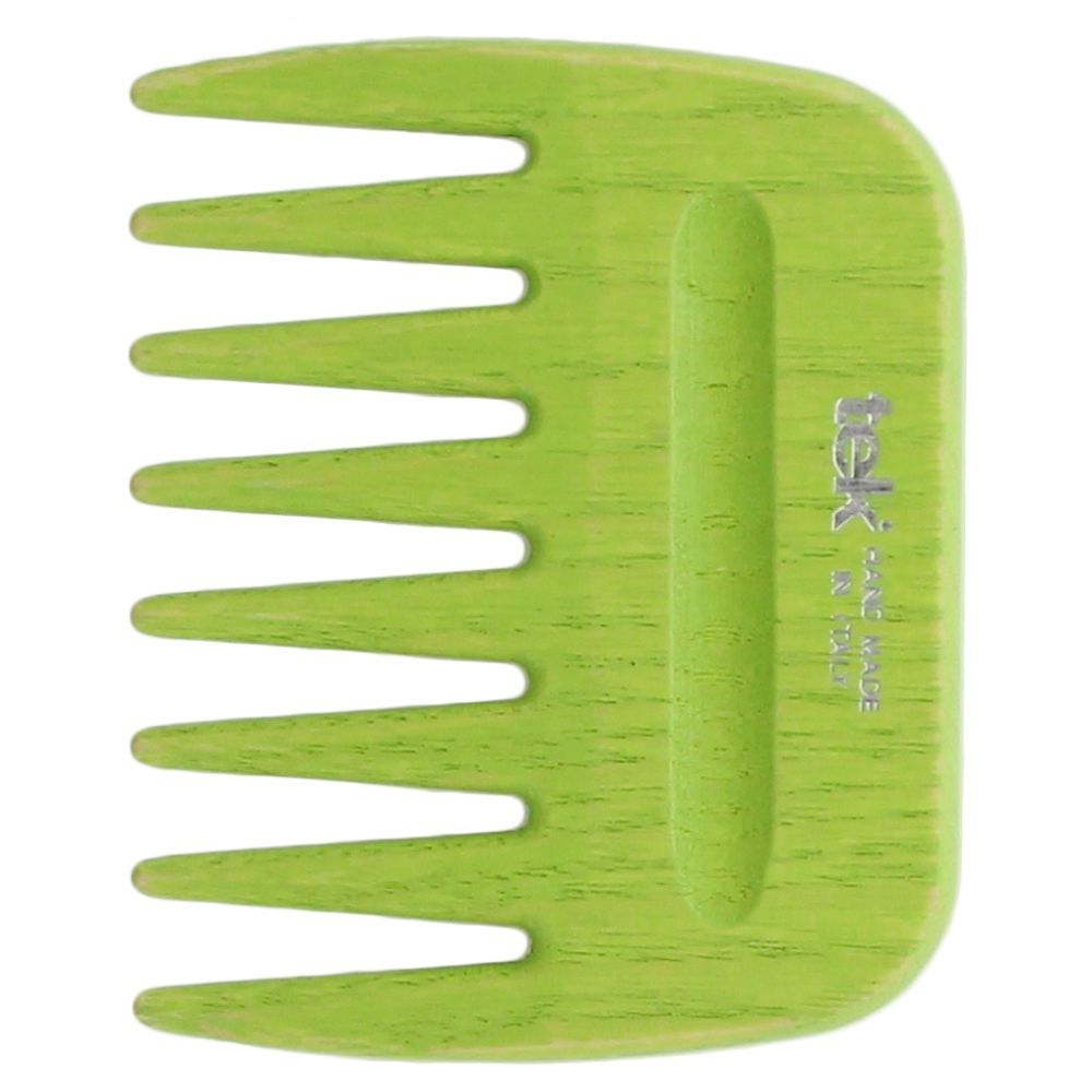 تيك - مشط خشبي - ليموني