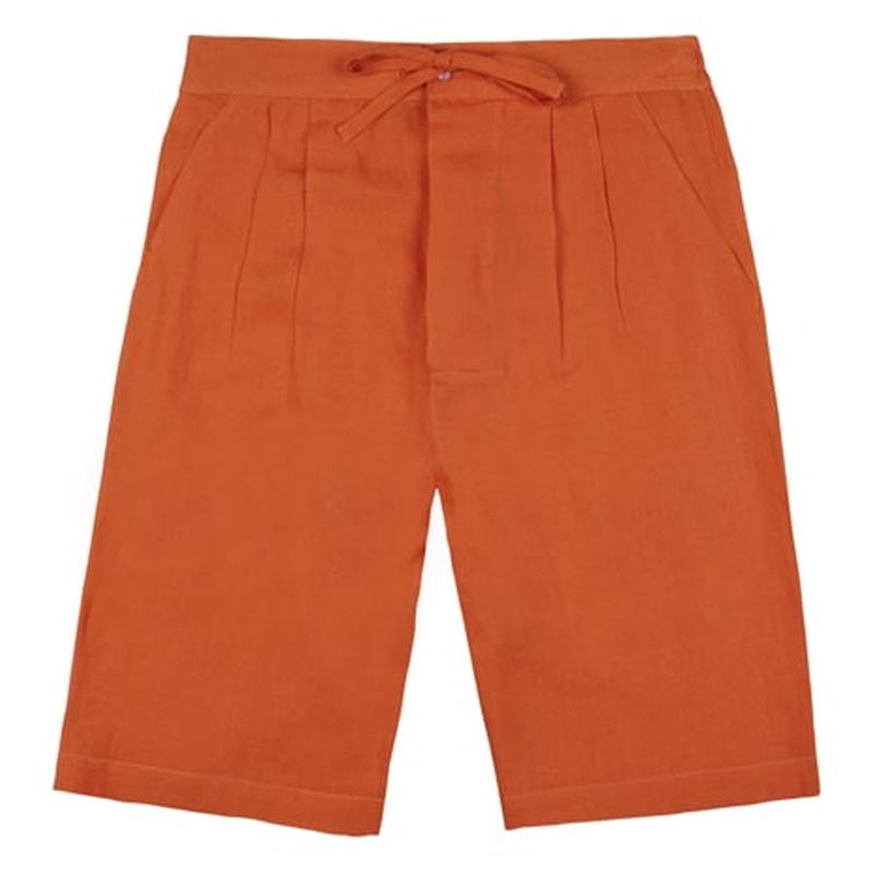 Carter & White - Kids Linen Shorts - Coral