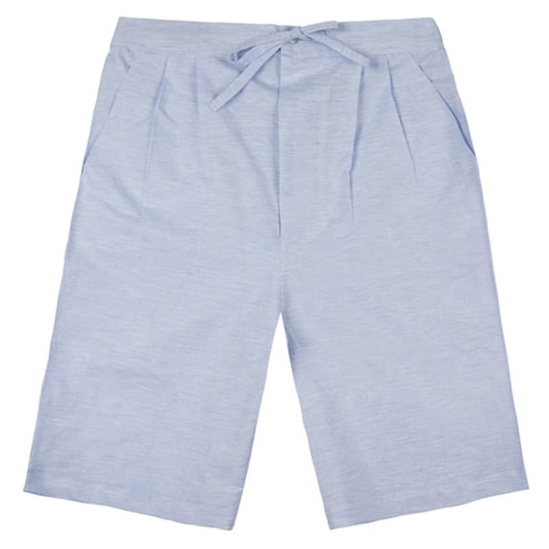 كارتر & وايت - شورت - كتان - أزرق فاتح