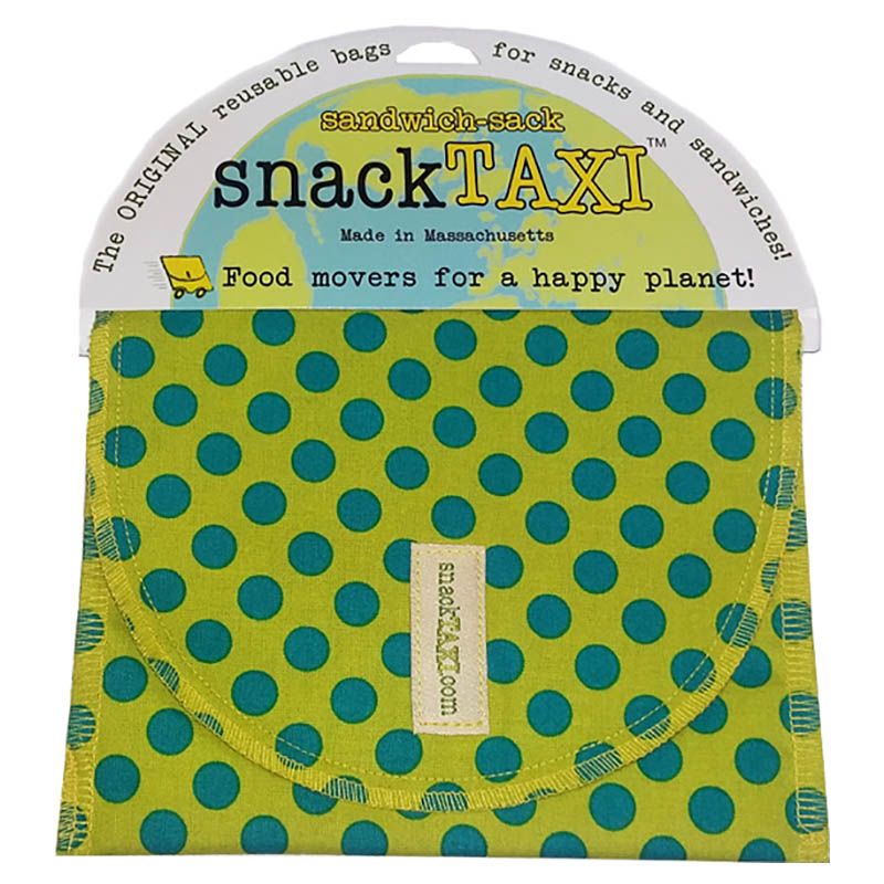 SnackTaxi - Reusable Sandwich Bag - Ta Dot