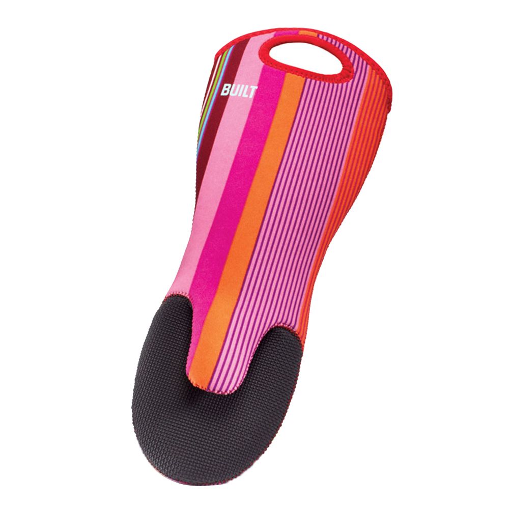 BUILT NY - Sizzler Oven Mitt Nolita Stripe - Red