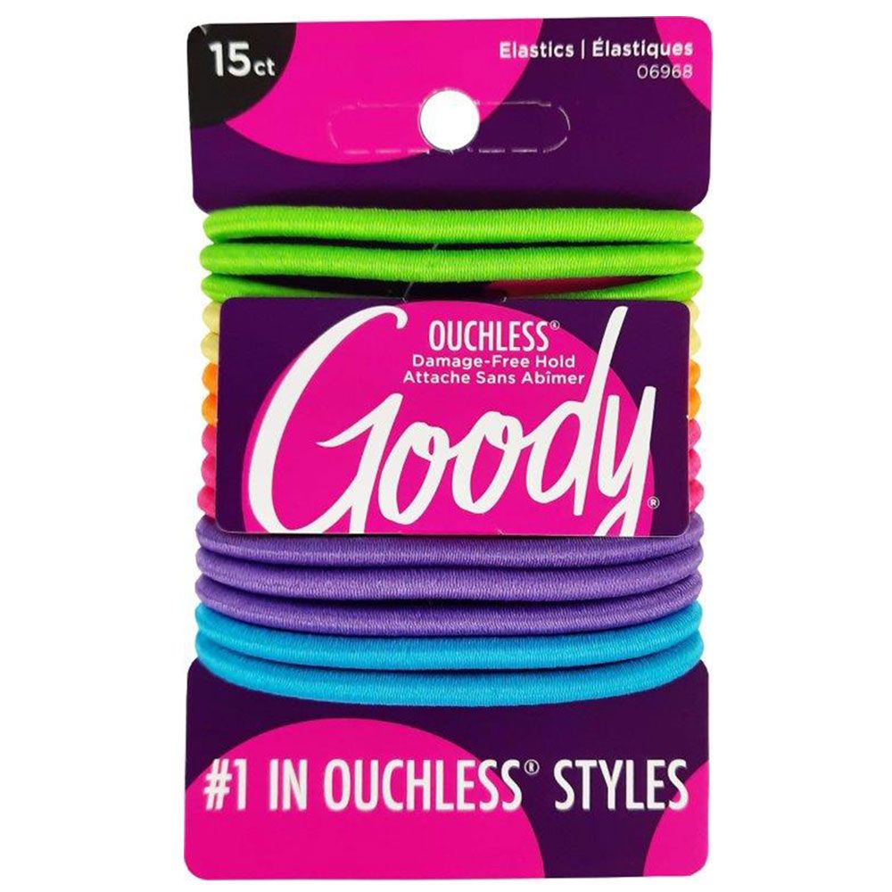 Goody - Ouchless Elastics Neon 15ct