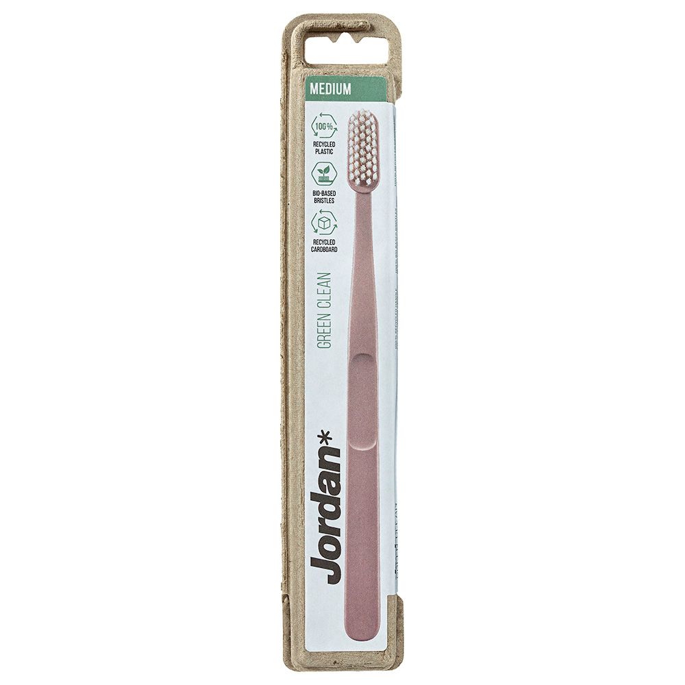 Jordan - Tooth Brush Green Clean Medium - Beige