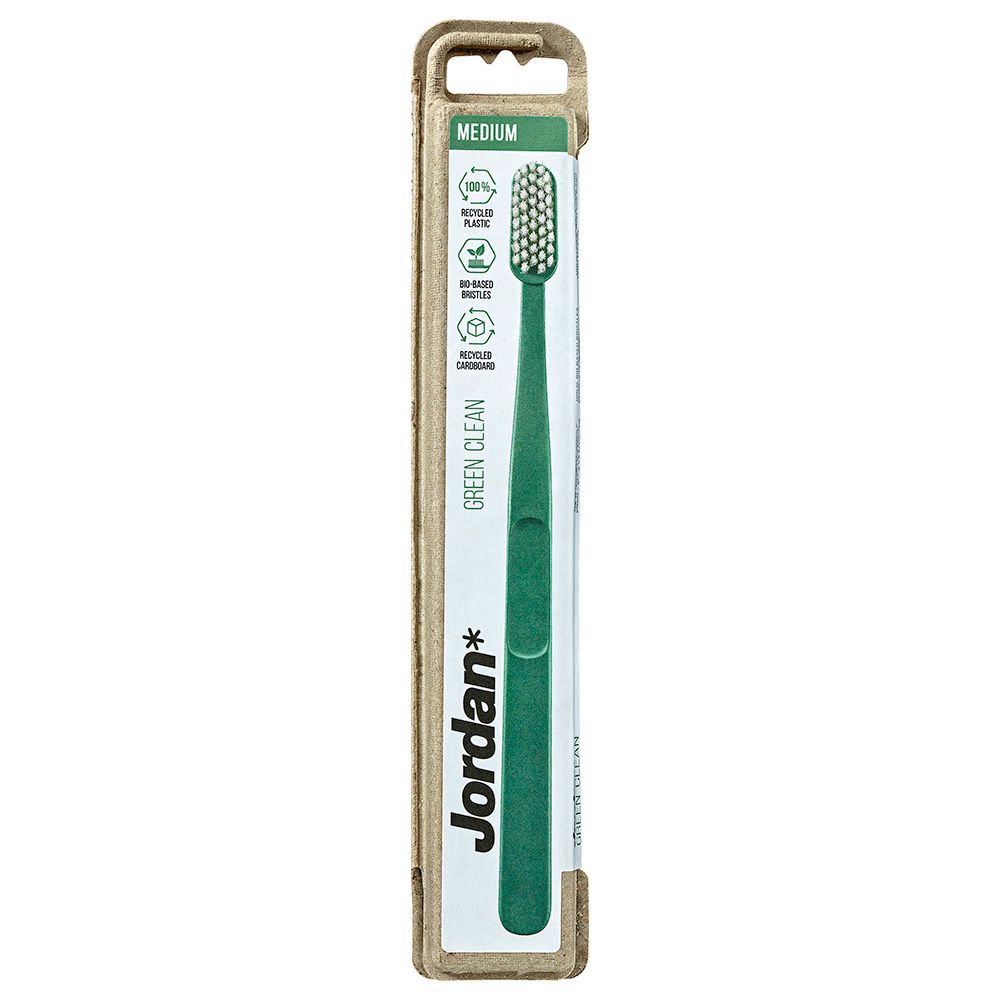 Jordan - Tooth Brush Green Clean Medium - Green