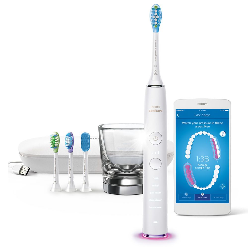 Philips Sonicare - Diamond Clean Smart Toothbrush - White