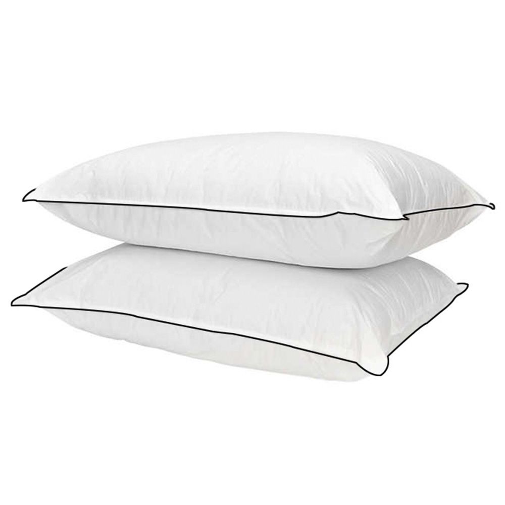 Cotton Home Extra Super Soft Pillow w/ Black Cord Pack of 2