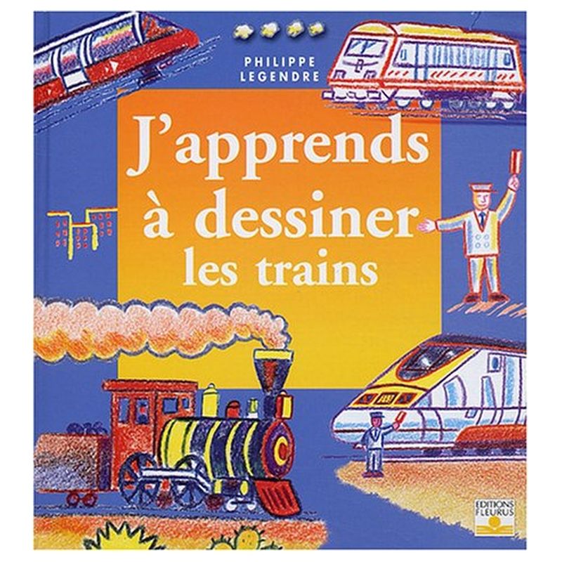 كتاب J'Apprends A Dessiner Les Trains