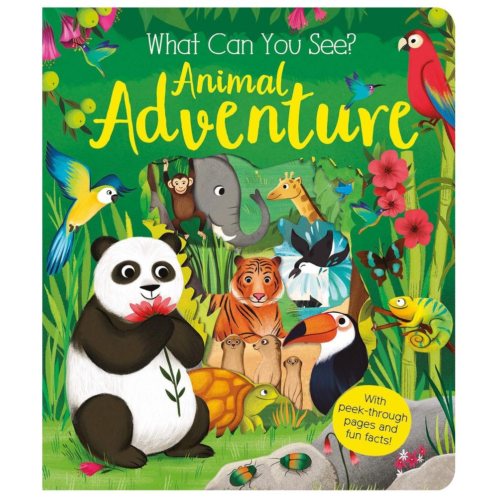 كتاب What Can You See: Animal Adventure
