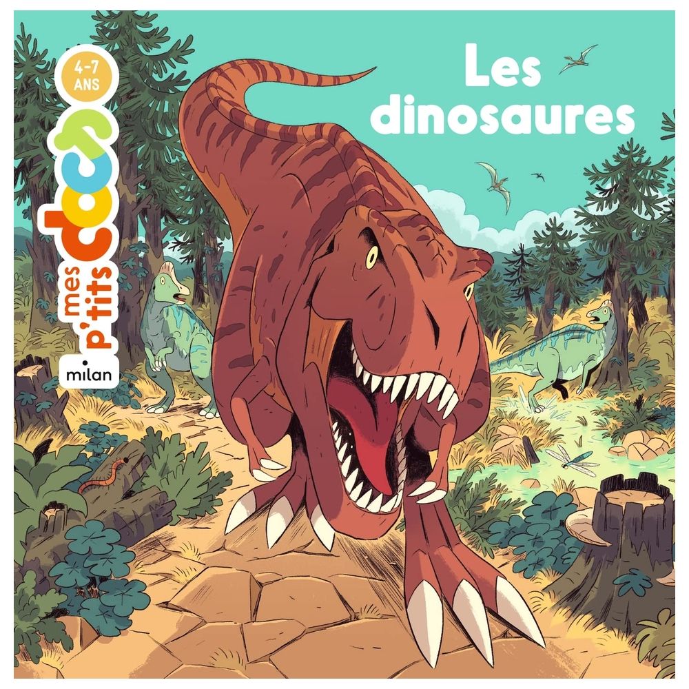كتاب Les Dinosaures
