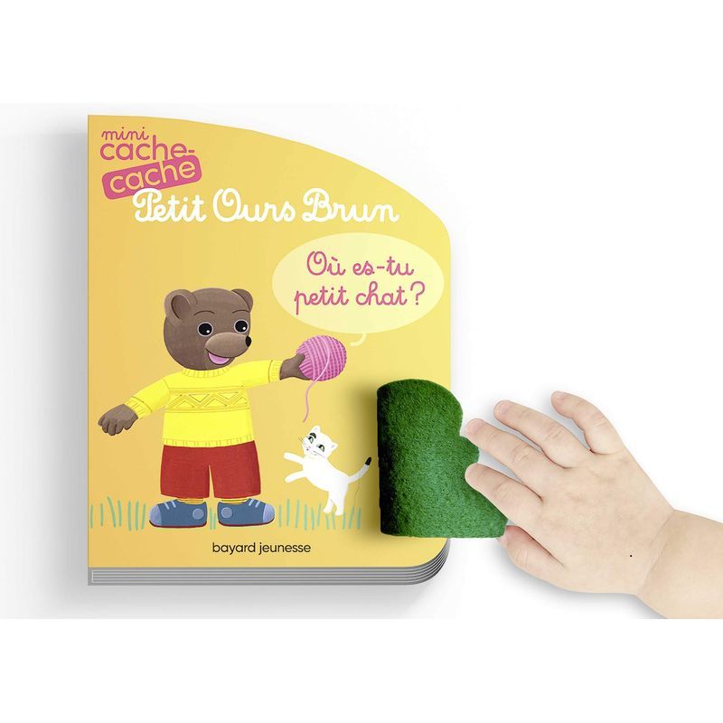 Mini Cache-Cache Petit Ours Brun - Ou Es-Tu Petit Chat ?