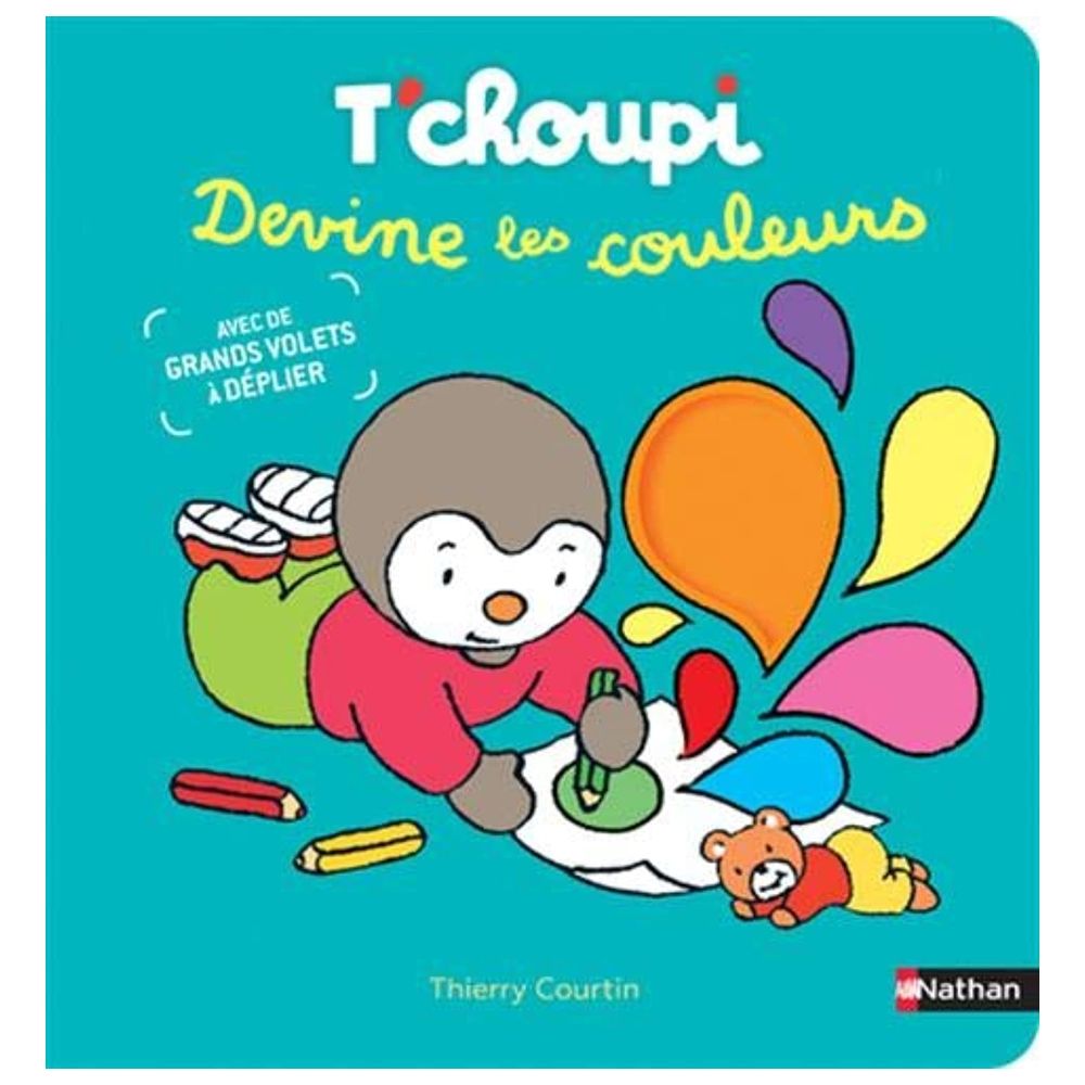 كتاب T'Choupi Devine Les Couleurs