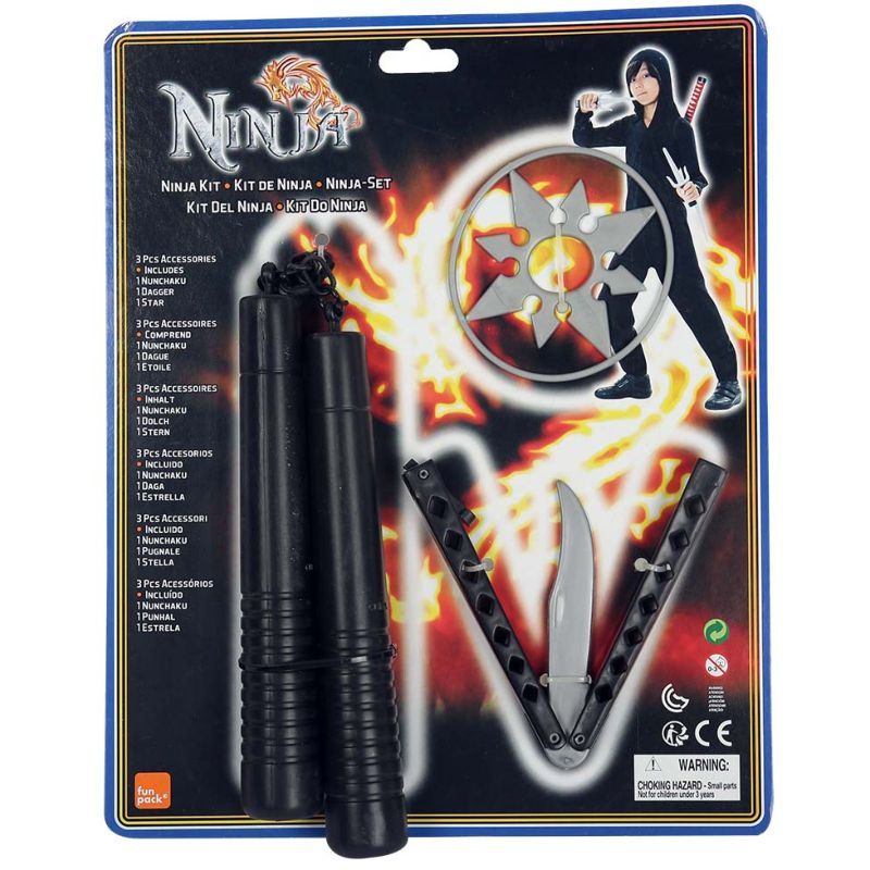 Chamdol - Ninja Weapons Kit - Black