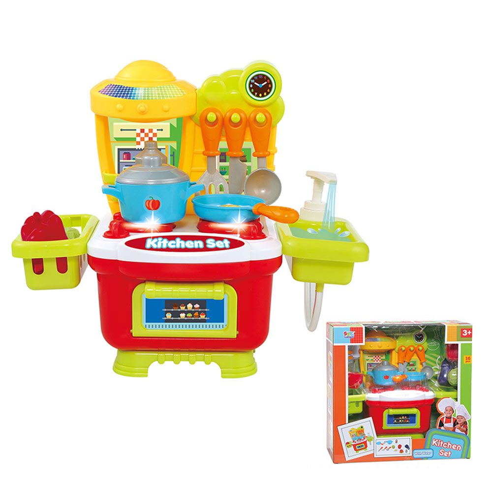 SFL - My Kitchen Set with Water, Sound & Light 16809B