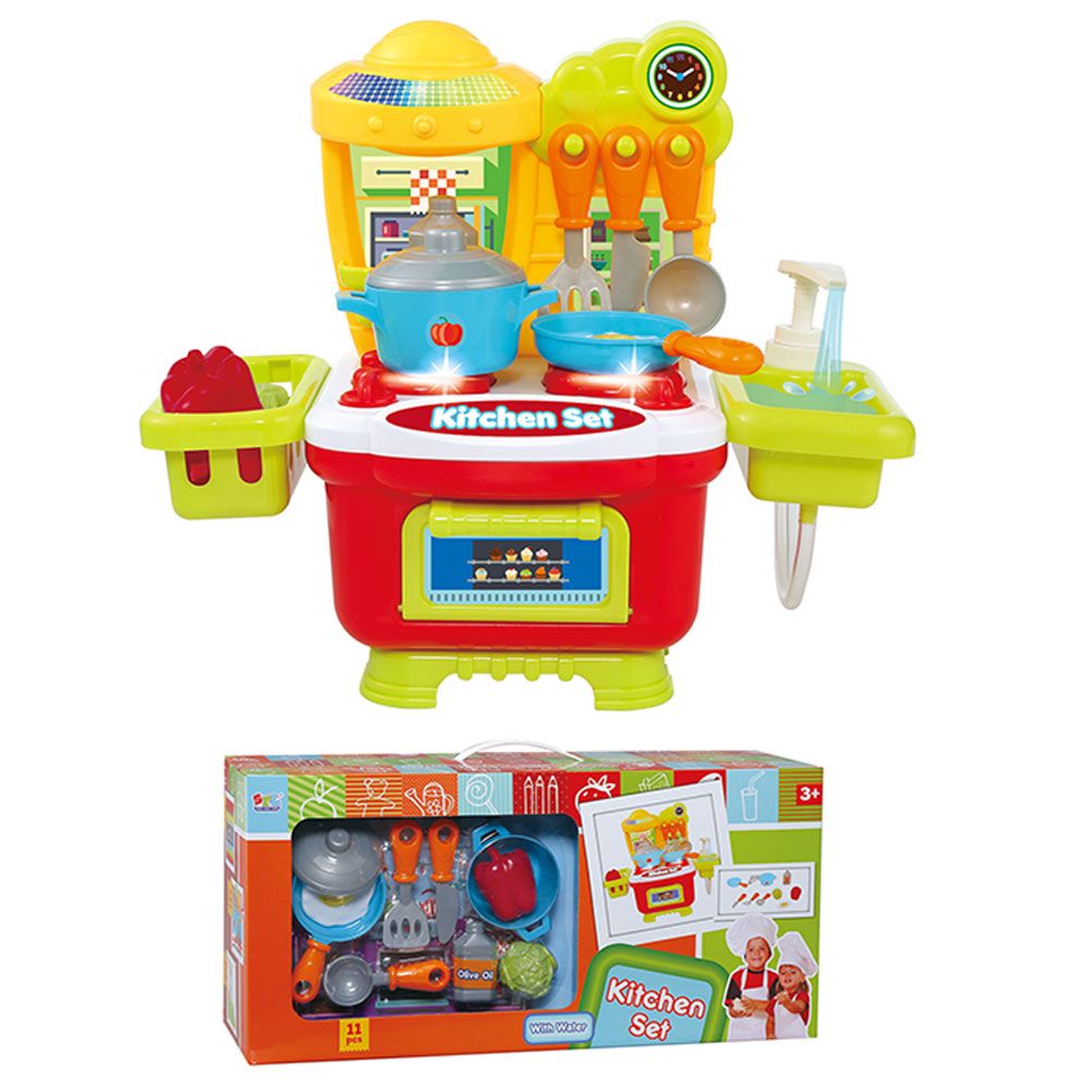 اس اف ال- مطبخ مع ماء وضوء وصوت