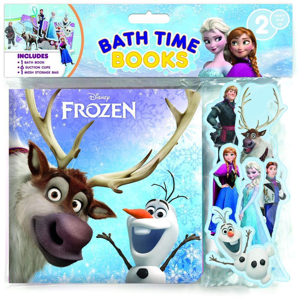 Disney Frozen Bathtime Books (Eva Bag Edition)