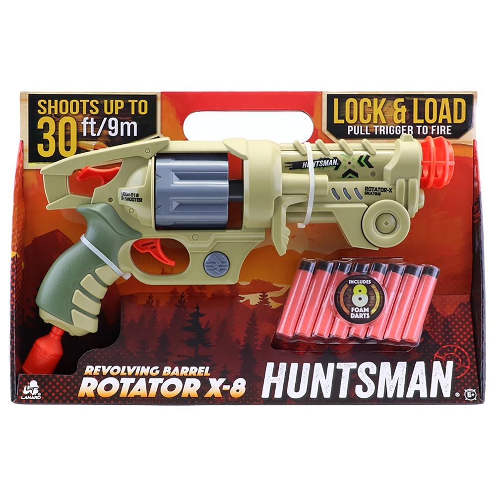 Huntsman - Revolving Barrel Rotator X-8 - Ivory