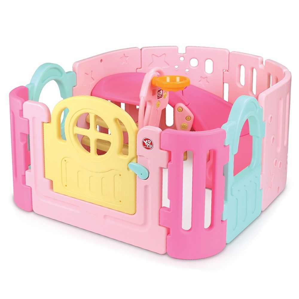 YaYa - Spiral Slide & Baby Room Pink