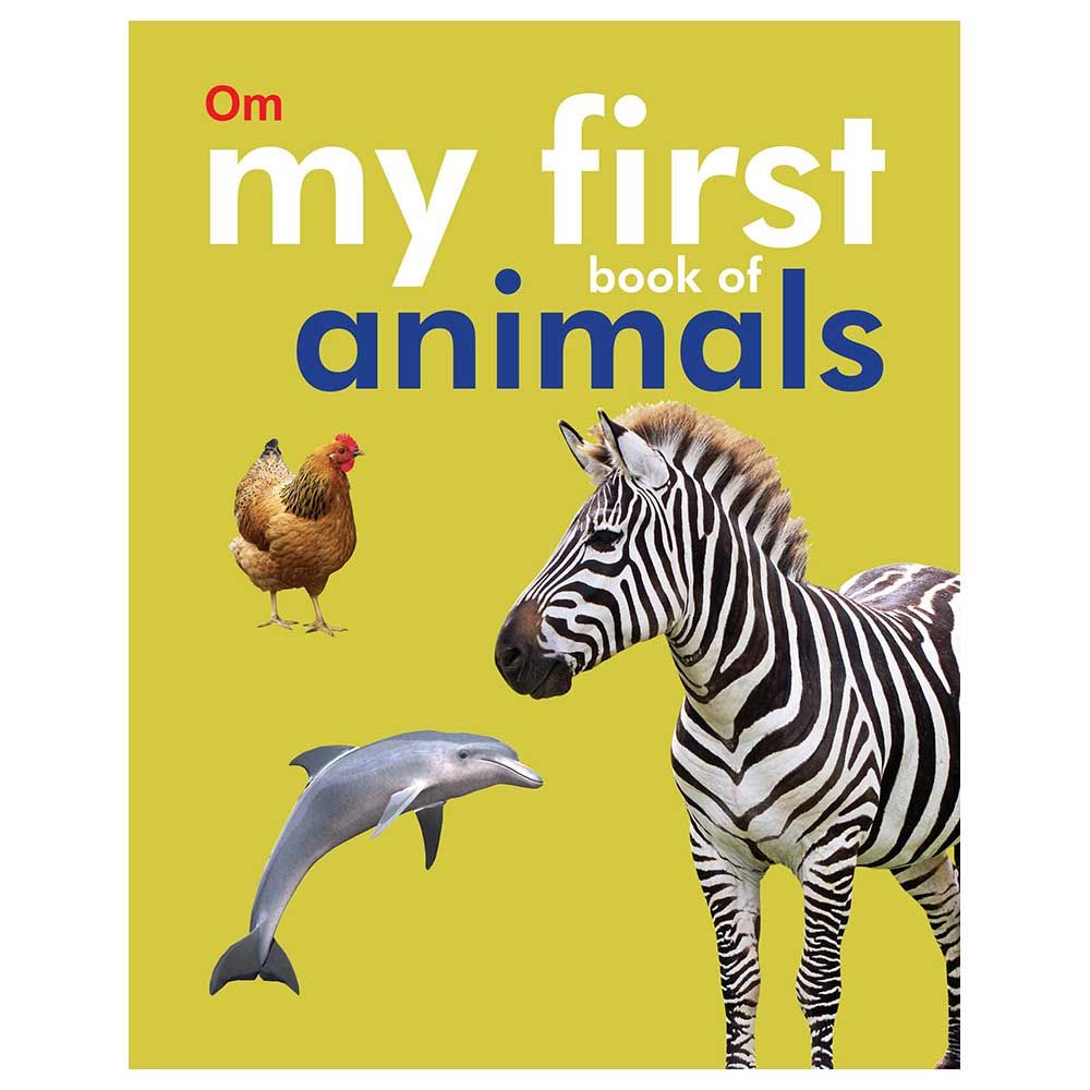Om Books - My First Book Of Animals (Padded Board Book)