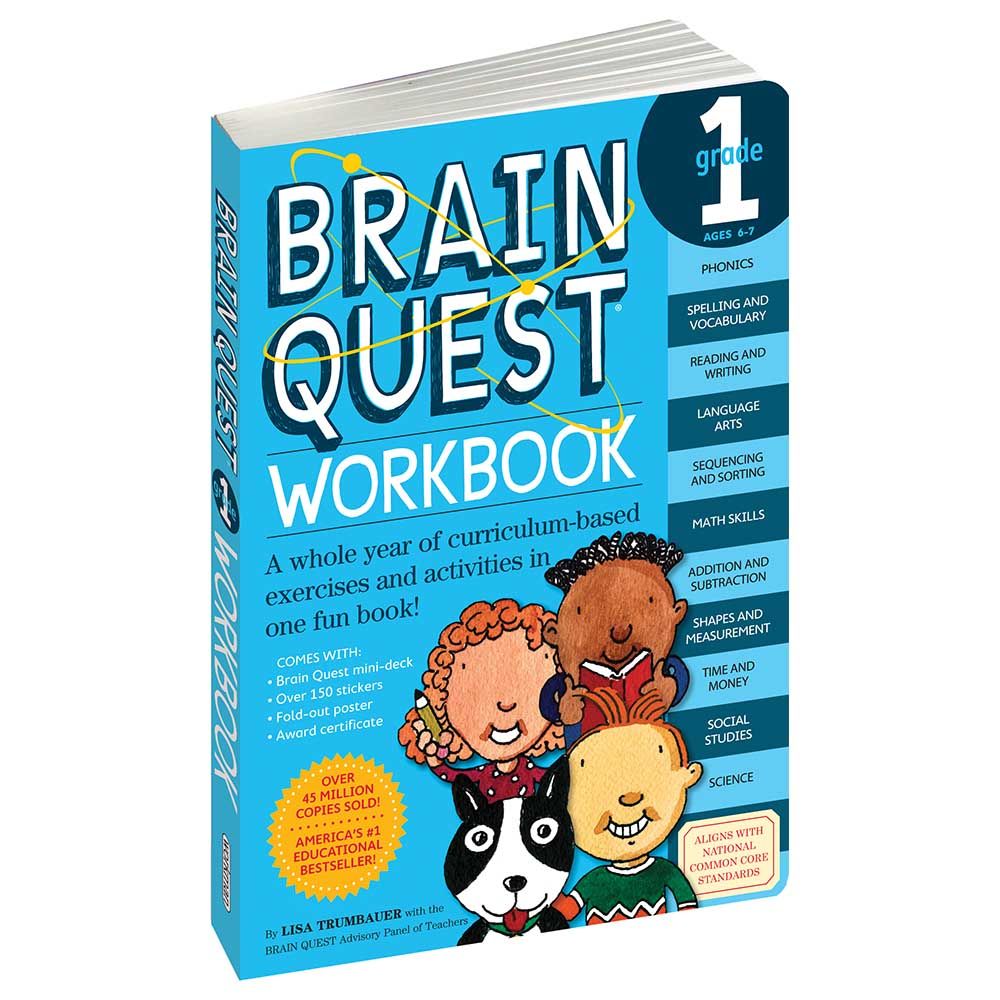 Workman Publishing - Brain Quest Workbook: Grade 1