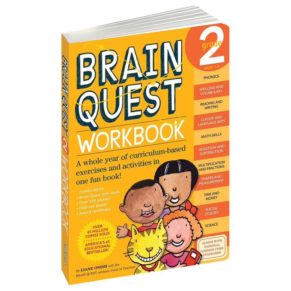 Workman Publishing - Brain Quest Workbook: Grade 2