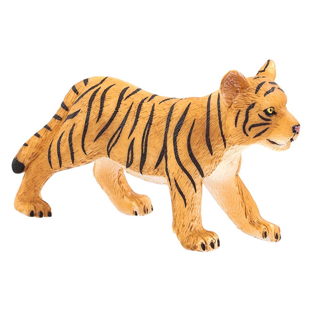 Animal Planet - Mojo Tiger Cub Standing Toy Figure - Yellow