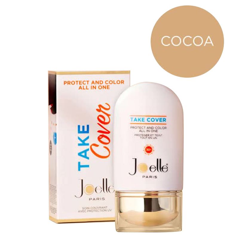 Joelle Paris Take Cover Foundation 50ml - Cocoa