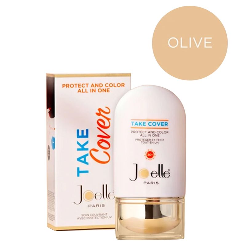 Joelle Paris Take Cover Foundation 50ml - Olive