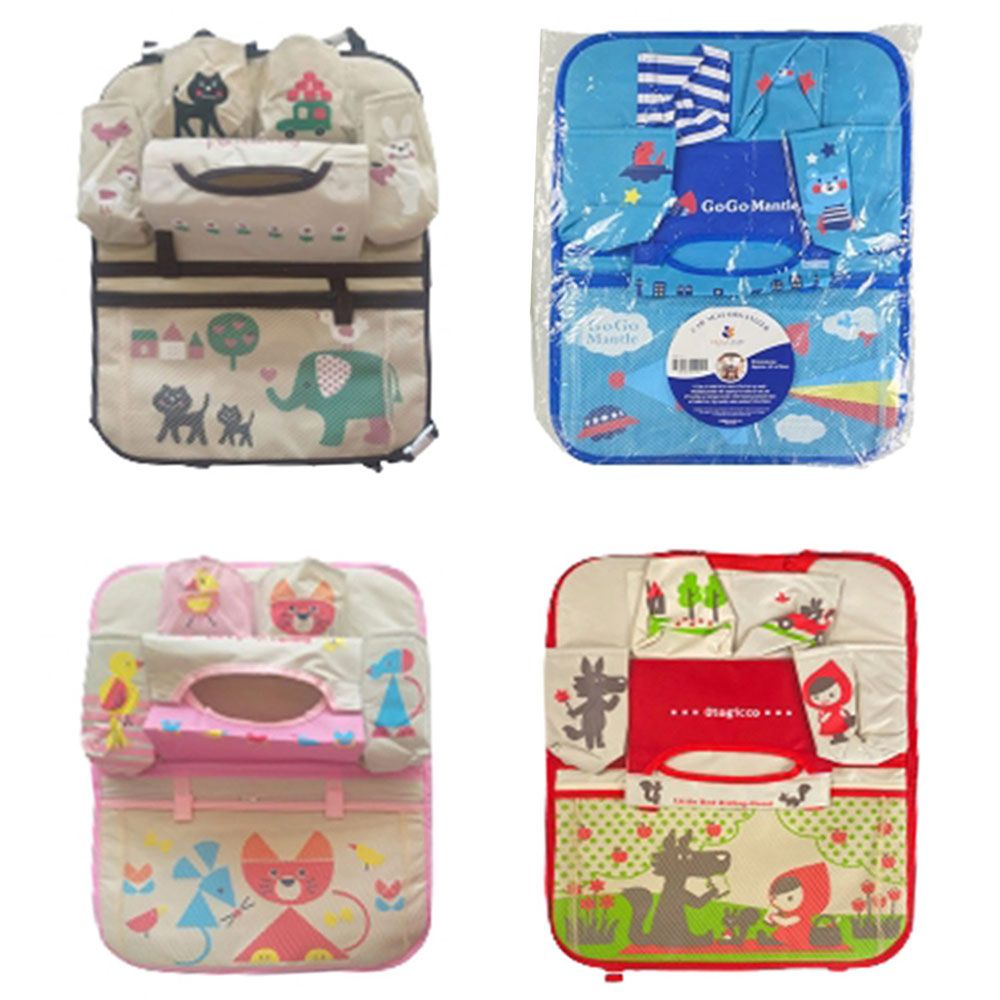 DumaSafe - Car Back Seat Organizer 1pc - Assorted