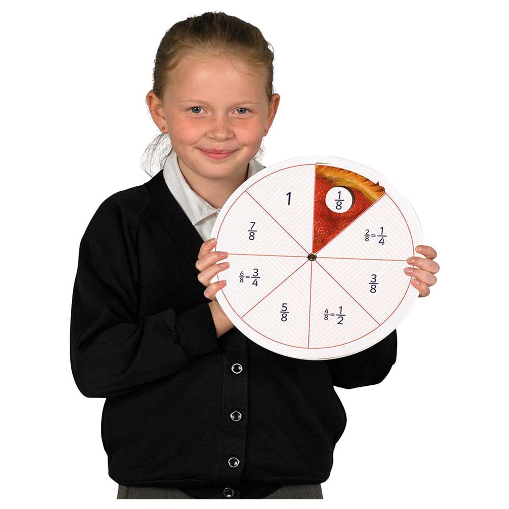 إيدوك8 ورلدوايد - فطيرة تعليم الكسور 1 - فراولة