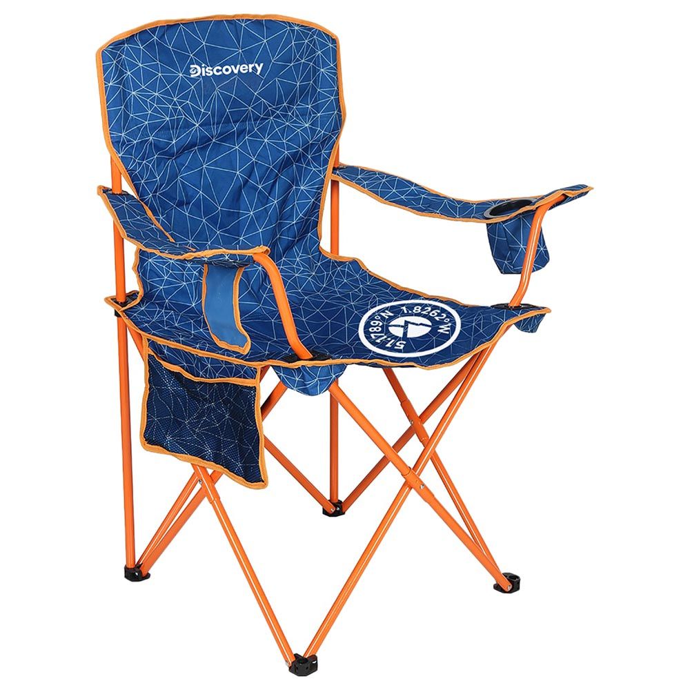 Discovery - Camping Chair - Blue/Orange