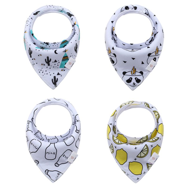 Tiny Toes - Baby Bibs Pack of 4