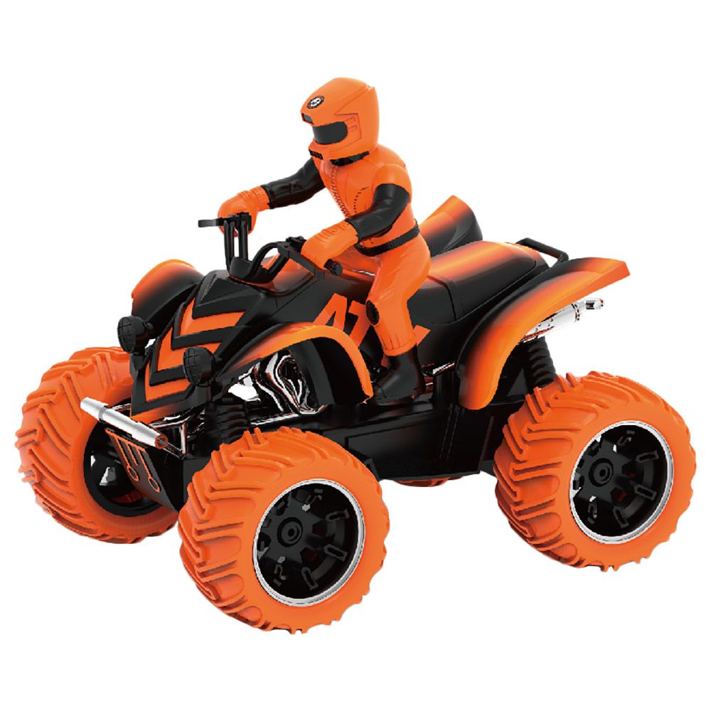 HB TOYS - 1:10 Scale 4WD Rally RC Car - Orange