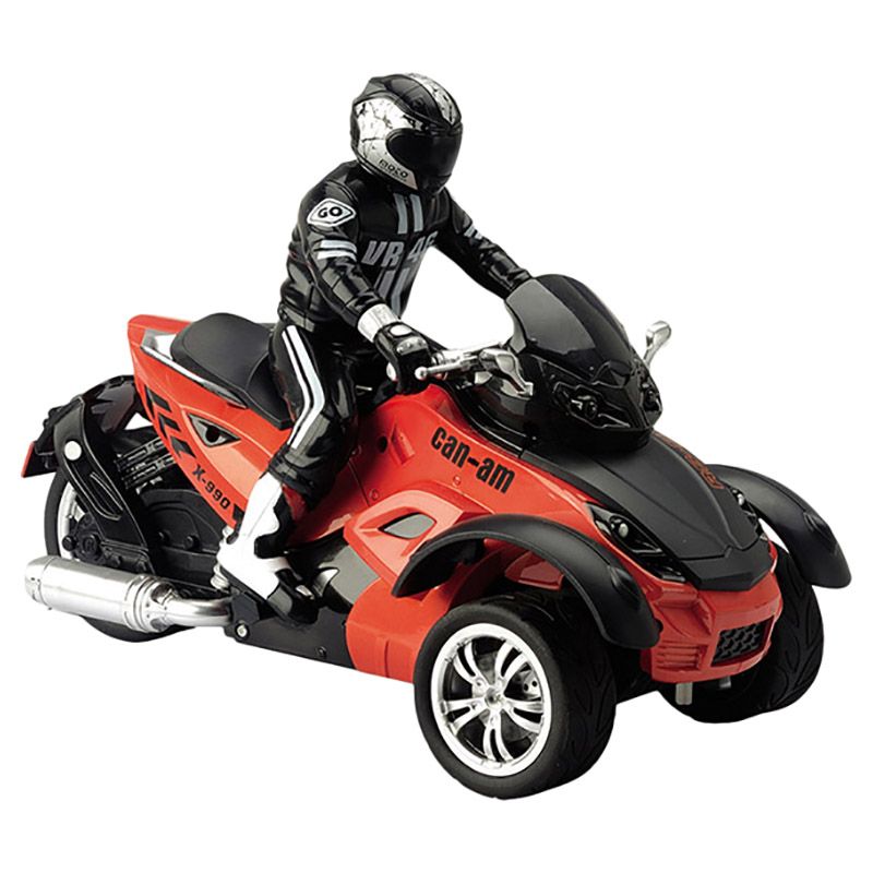 FTT - 1:10 Scale Remote Control Motorcycle - Red