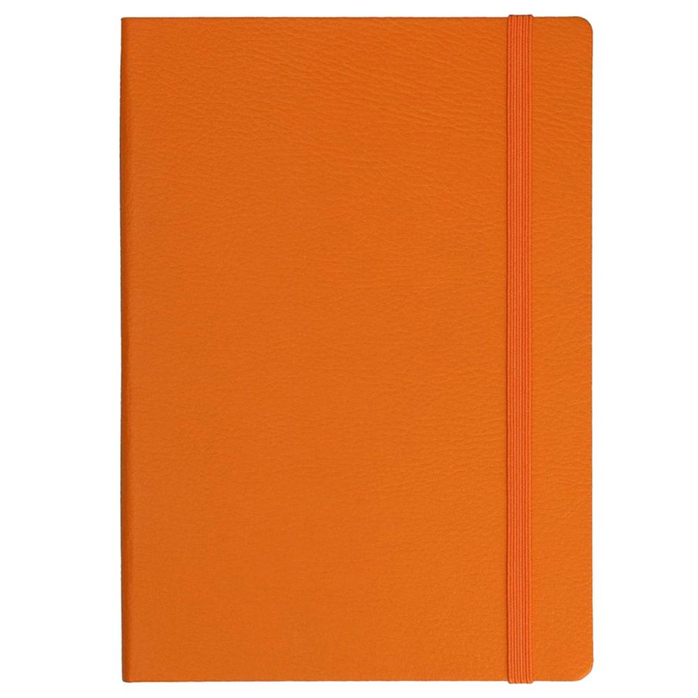 Collins - B6 Glasgow Feint Ruled Notebook - Orange