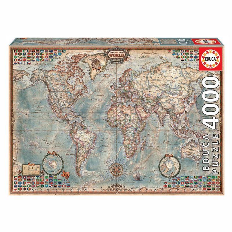 Educa - 4000 The World - Executive Map