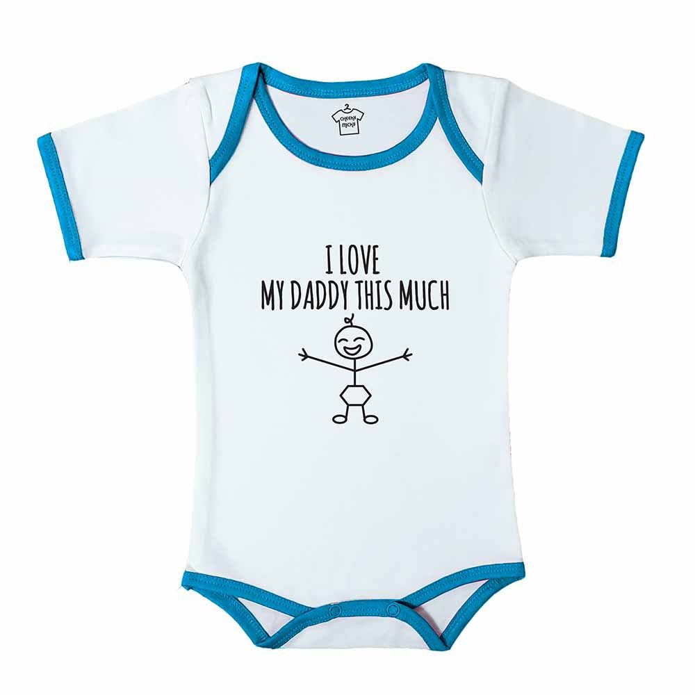Cheeky Mickey - Boys Body Suit With Message White