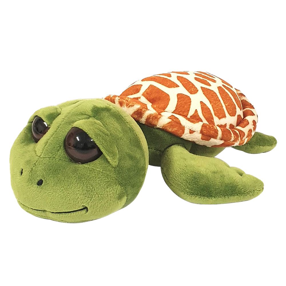 فاي لاوسون- لعبة محشوة على شكل سلحفاة بعبارة Dubai 26 سم - أخضر