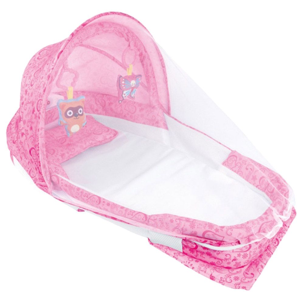 Little Angel - Baby Sleeping Bassinet Baby Bed - Pink_3m