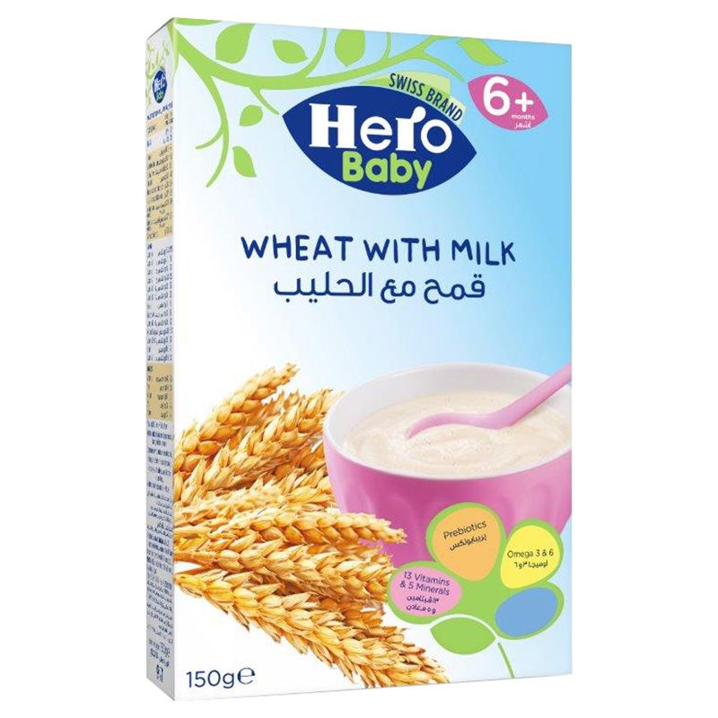 Hero Baby - Wheat Flavor W/ Milk 150g