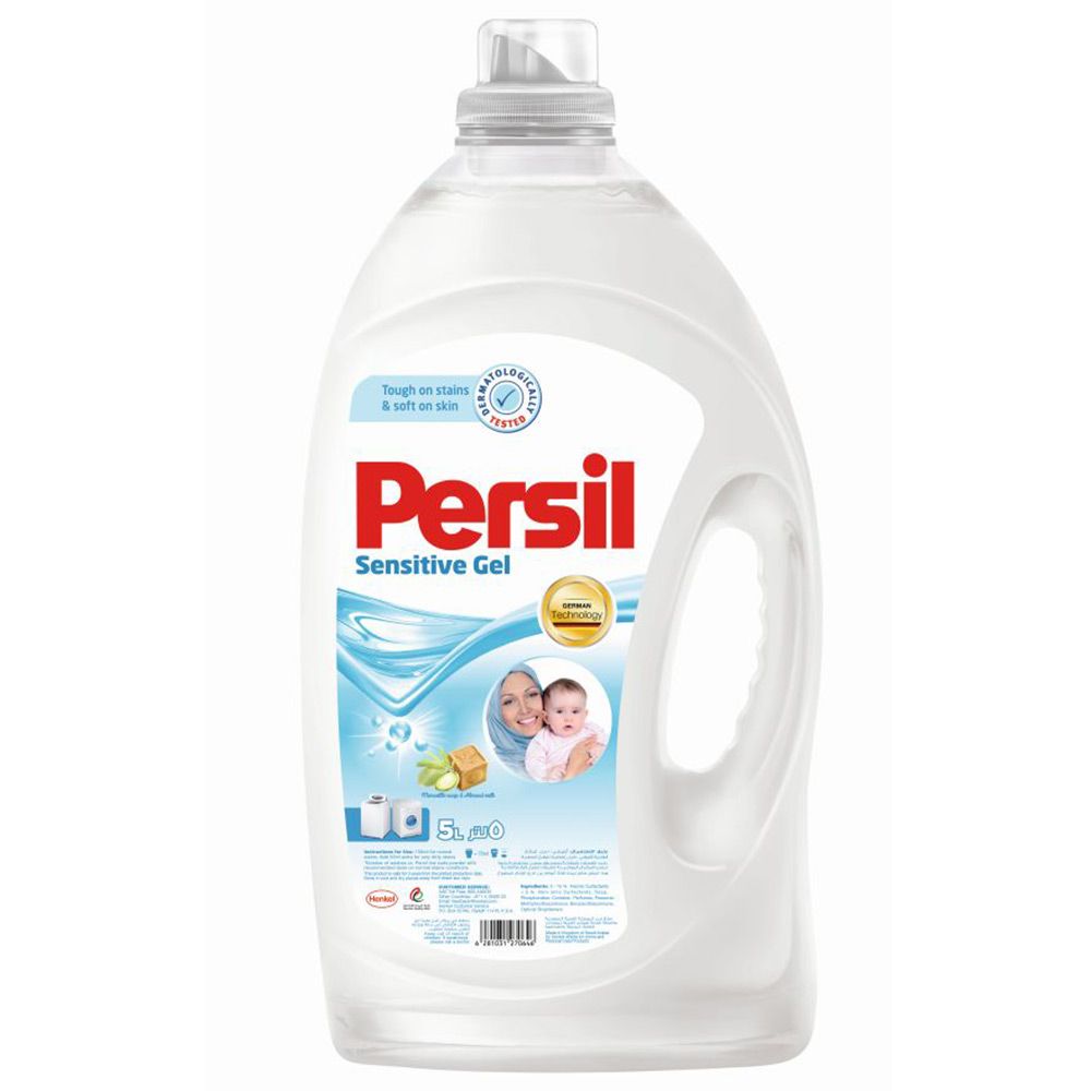Persil Laundry Detergent Gel Sensitive 5L