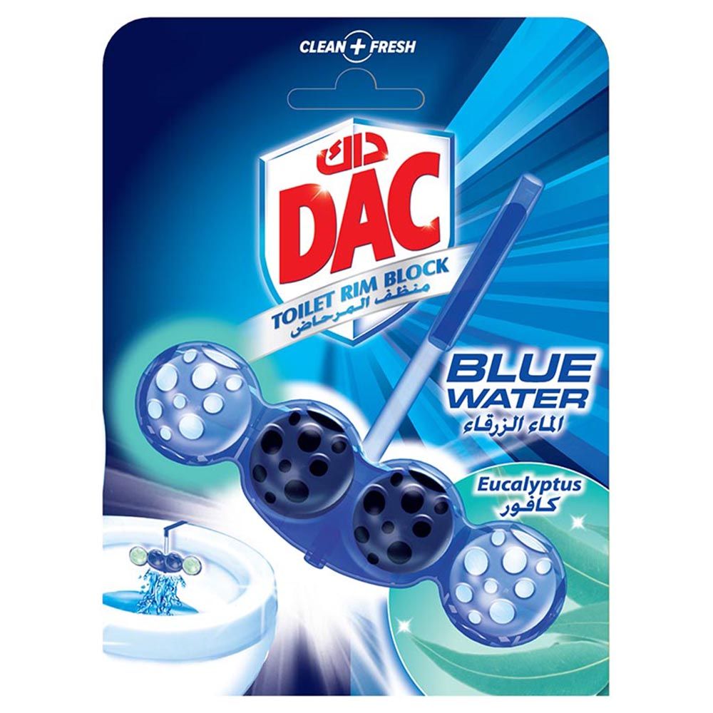 Dac - Blue Active Eucalyptus Toilet Rim Block