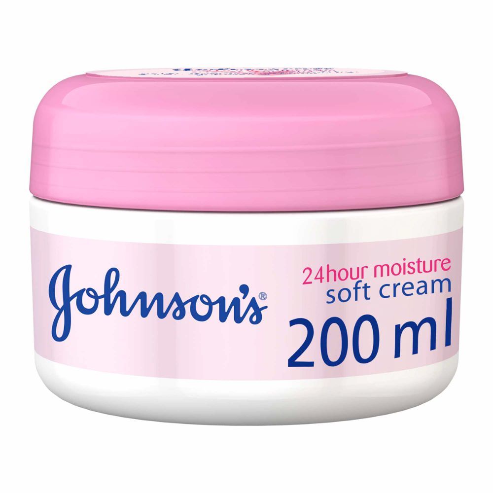 Johnson & Johnson - Body Cream 24 HOUR Moisture, Soft 200ml