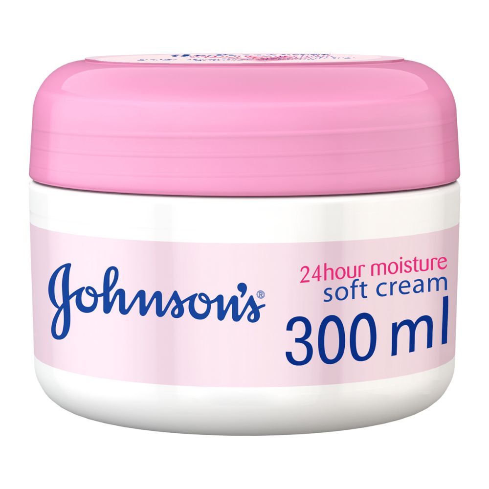 Johnson & Johnson - Body Cream 24 HOUR Moisture, Soft 300ml