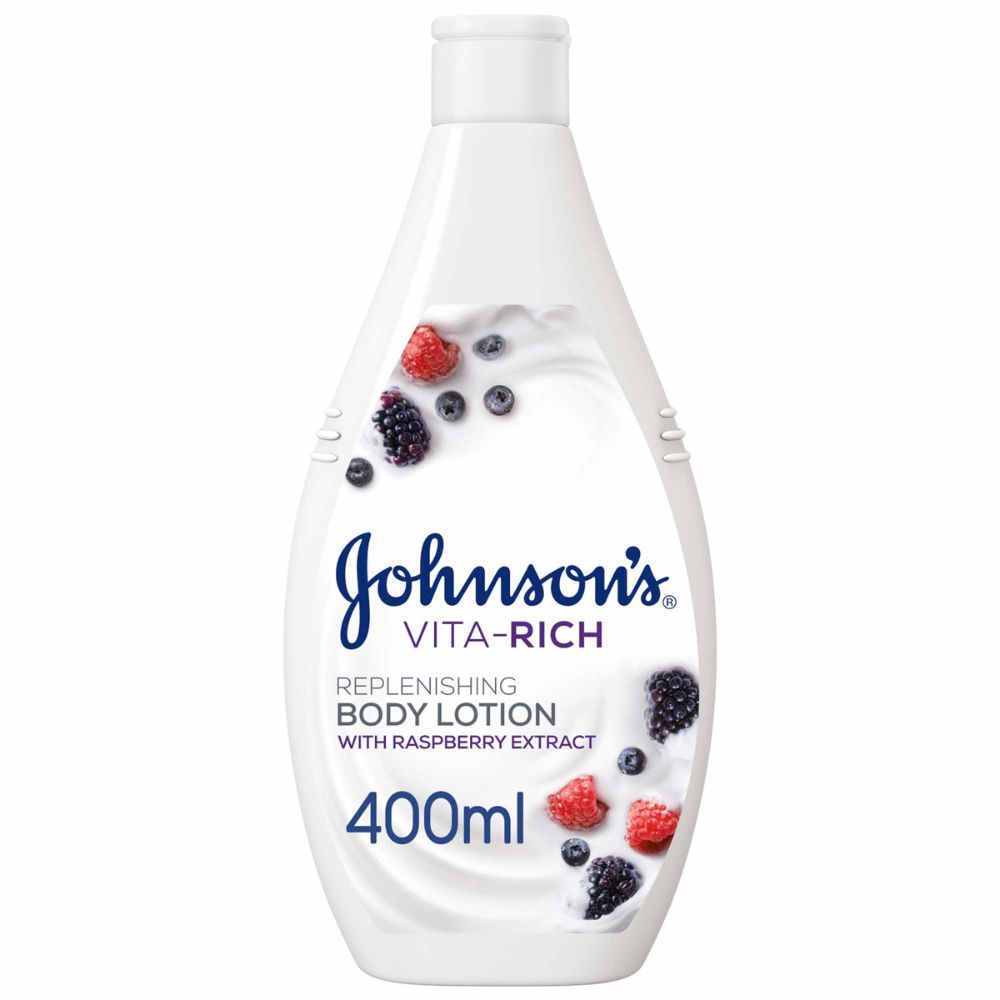 Johnson & Johnson - Body Lotion, Vita-Rich, Replenishing 400ml